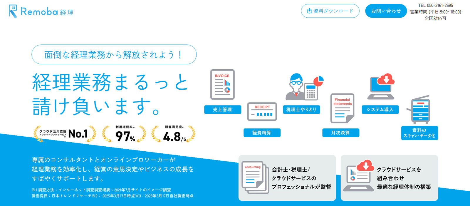 Remoba経理公式Webサイト