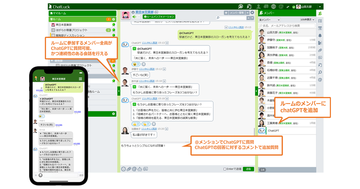 「desknet's NEO」や生成AIとの連携