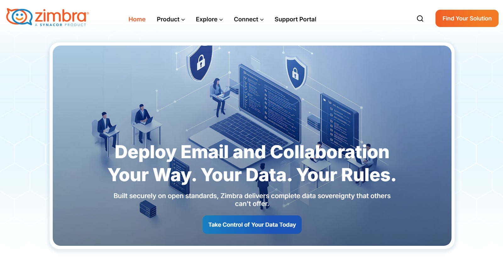 Zimbra Collaboration公式Webサイト
