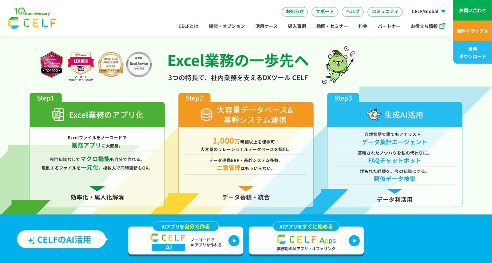 CELF公式Webサイト