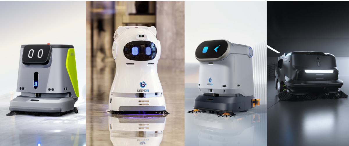 乾式清掃ロボットとしておすすめなのは、KLEENBOT C30で、キュートなフォルムと使いやすさが特徴です。