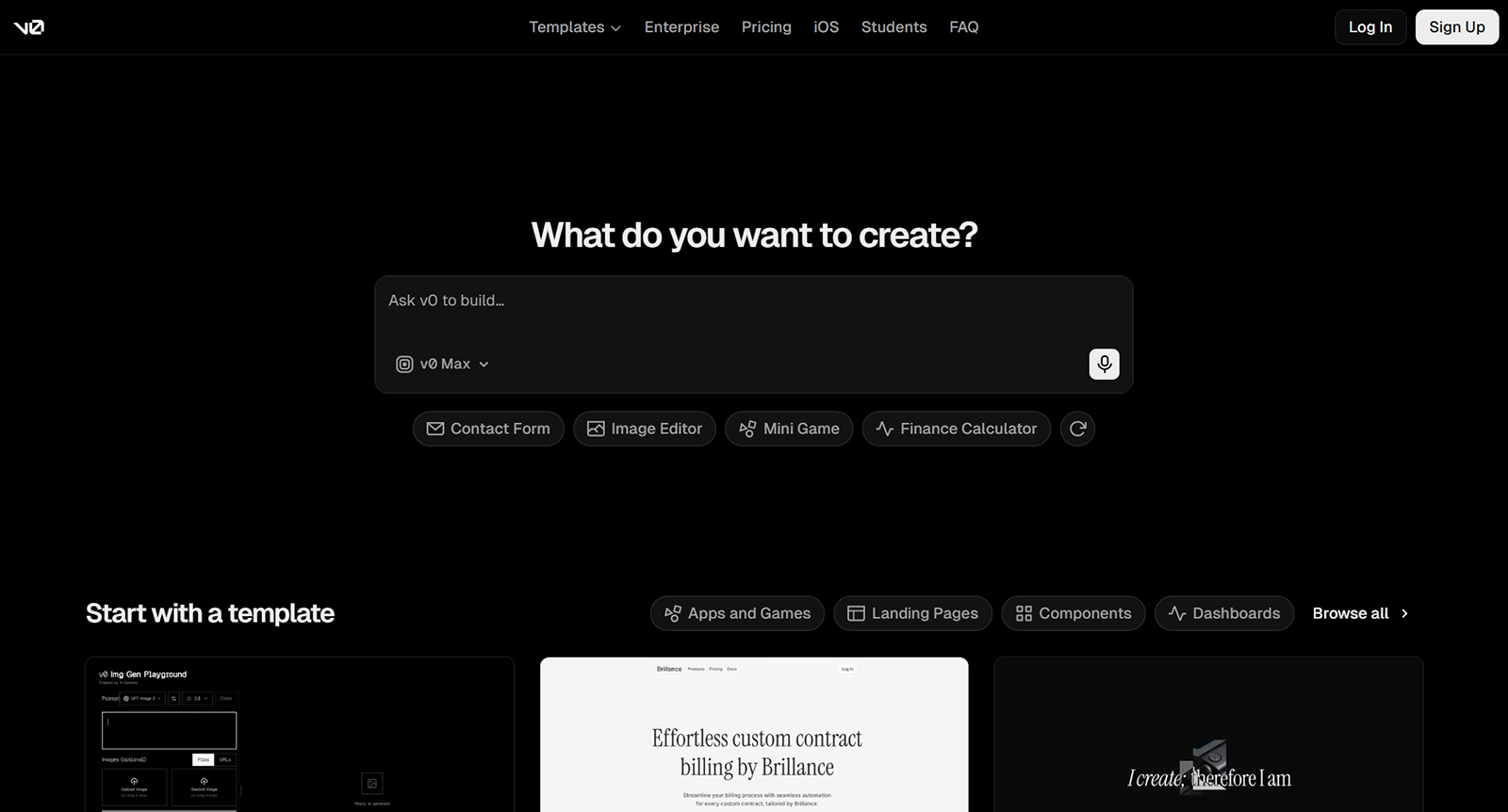 v0公式Webサイト