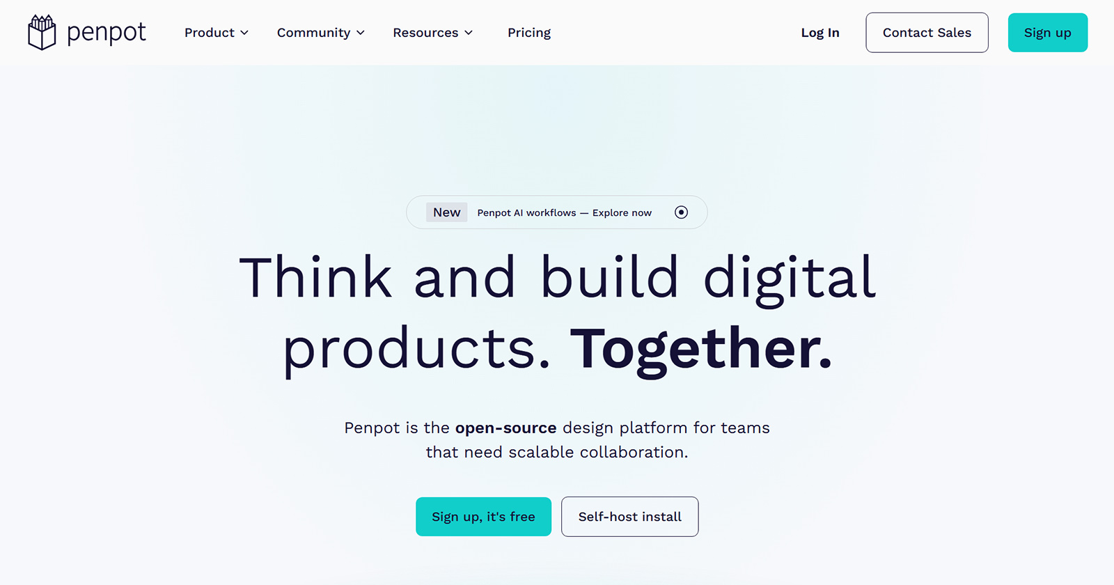 Penpot公式Webサイト