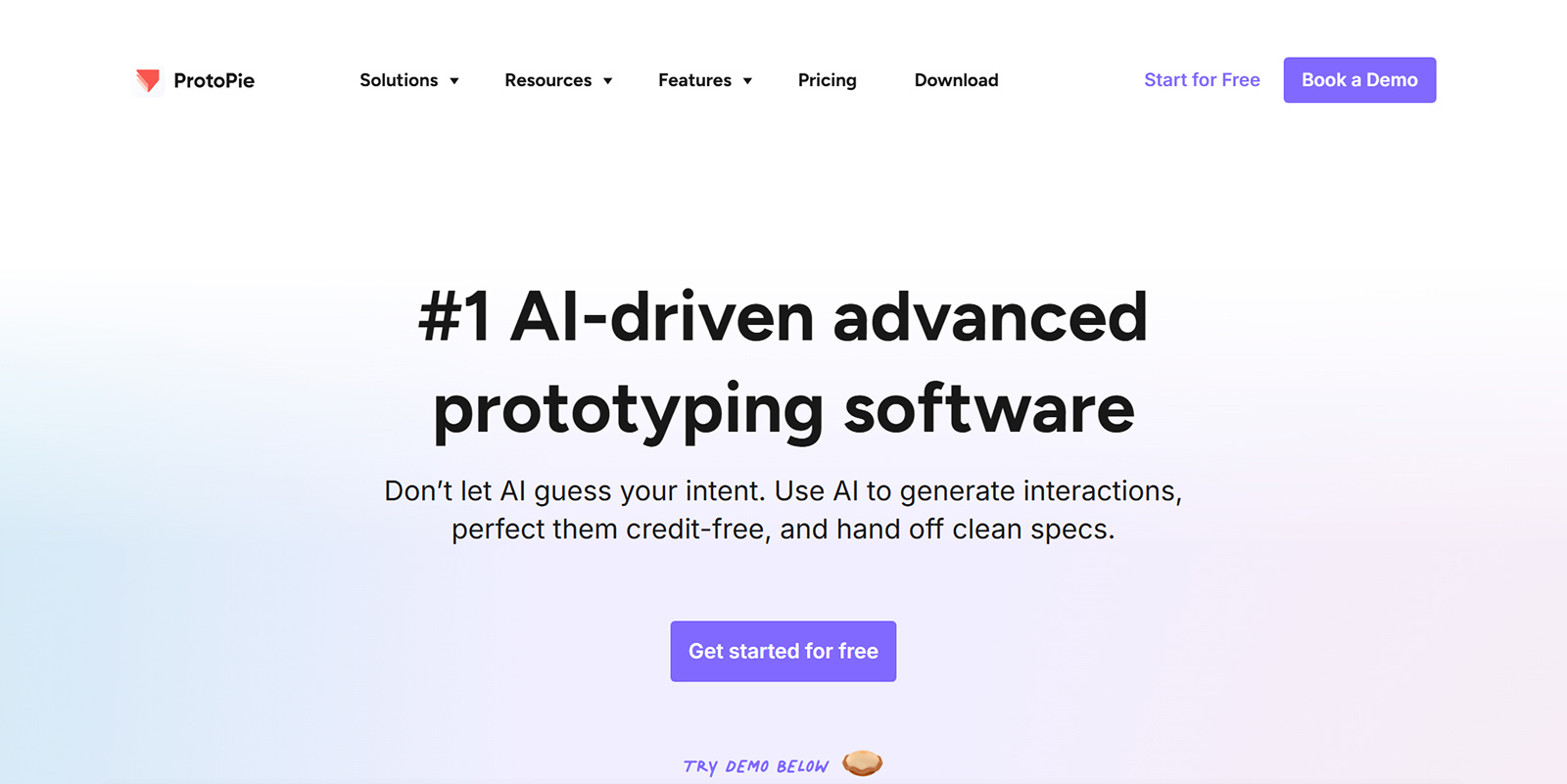 ProtoPie公式Webサイト