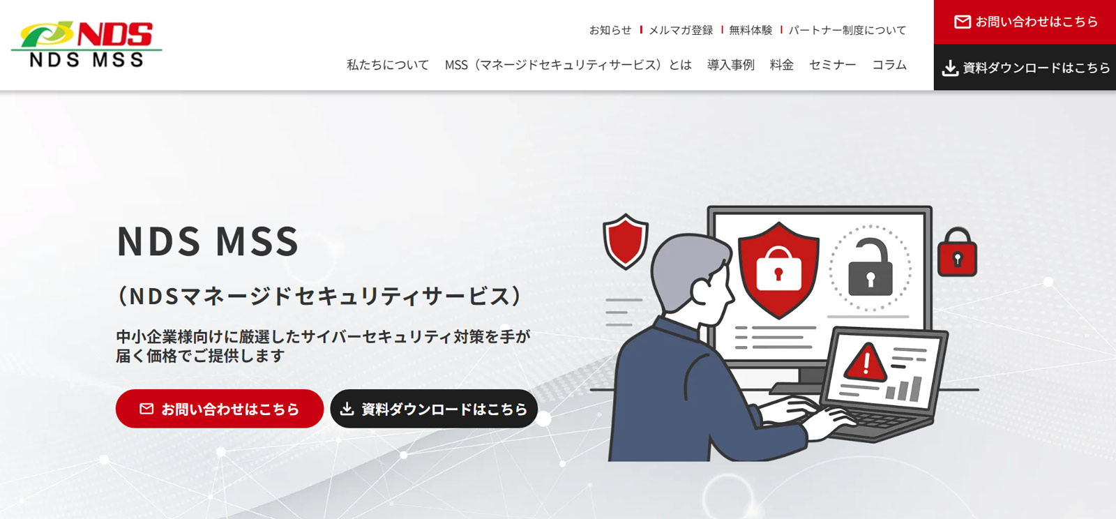 NDS MSS公式Webサイト
