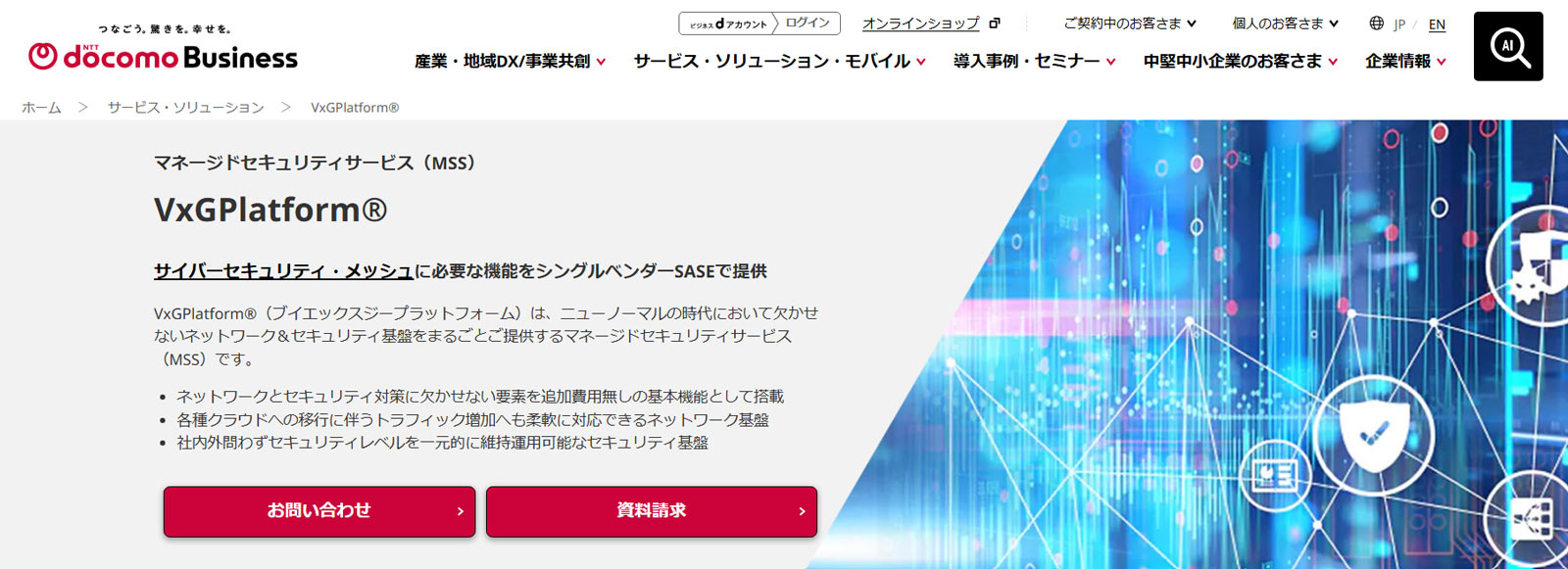 VxGPlatform公式Webサイト