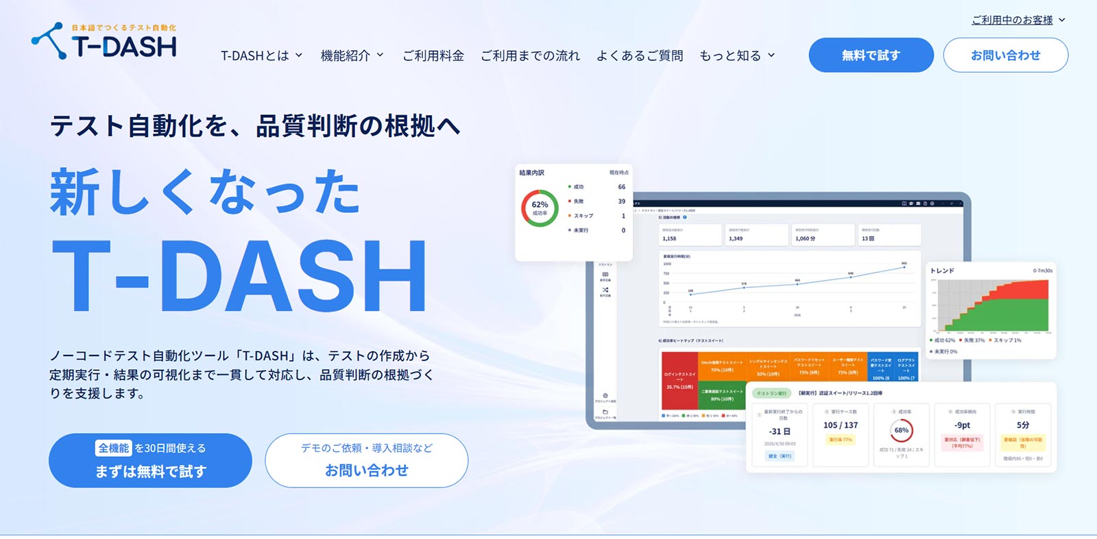 T-DASH公式Webサイト